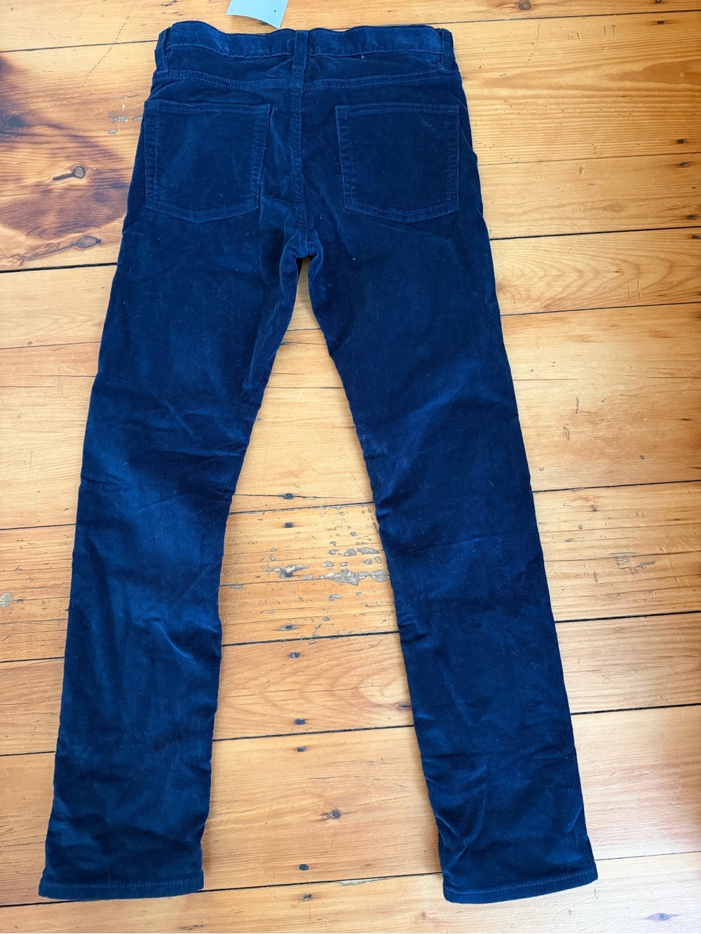 Crewcuts Boys' Stretch lined Corduroy Pants in Navy - Picture 2 of 3